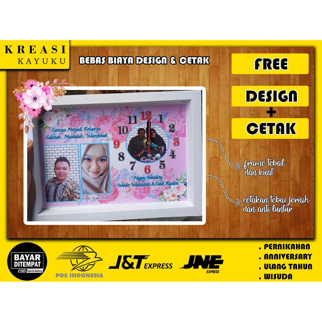 

KADO NIKAHAN, KADO PERNIKAHAN, HADIAH WEDDING, GIFT WEDDING, KADO ULTAH, KADO ULANG TAHUN, JAM