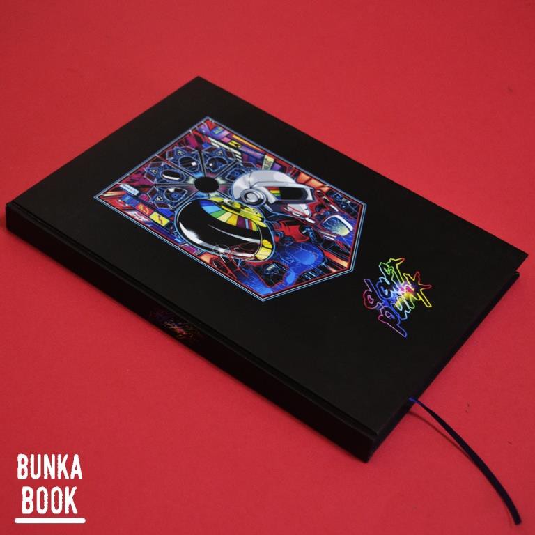 

Note Book Hardcover Musik Daft Punk Ukuran A5 Jurnal Agenda Planner Notebook Aesthetic Gift Couple