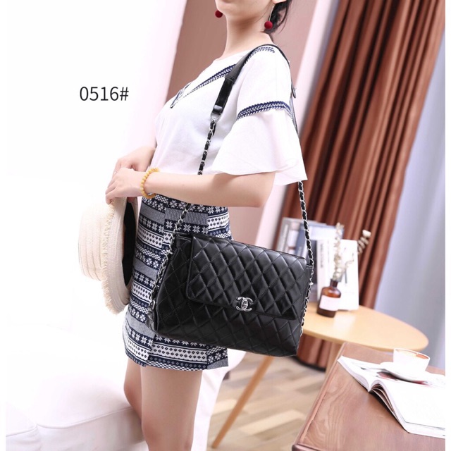 (MURAH)TAS SELEMPANG CHANEL 0516 TAS IMPORT TAS WANITA TAS BATAM