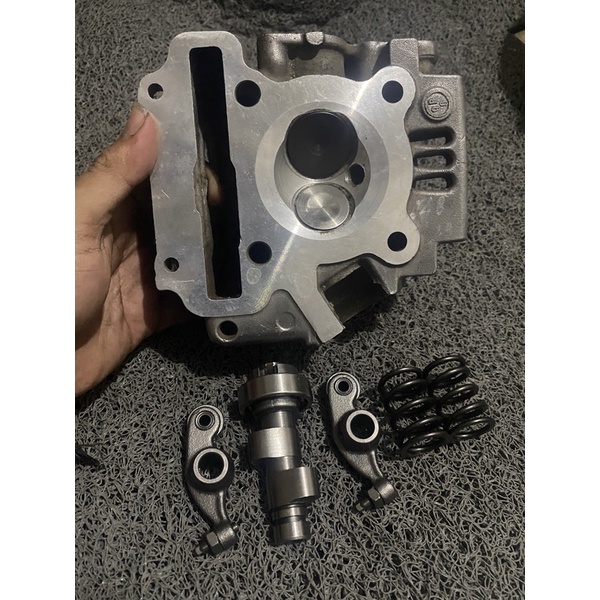 Head Kop ZR Rubahan Klep 28/24 Sonic Set Cam+RRA Roller+Per Klep