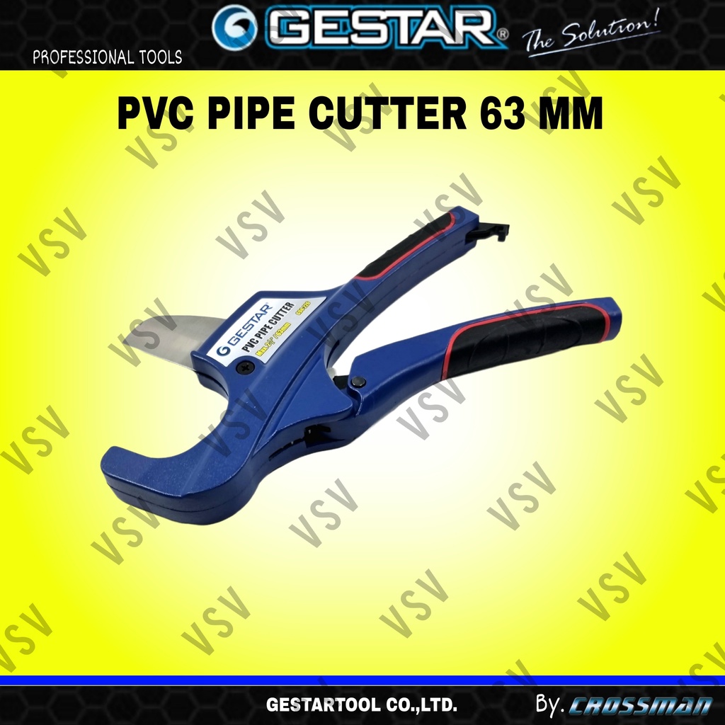 GESTAR PVC pipe cutter 63mm / Gunting pipa PVC / Pemotong pipa