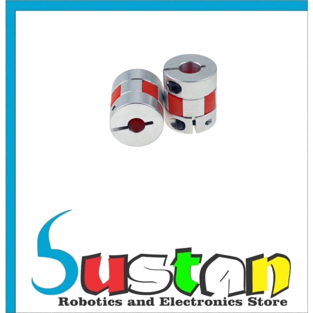 SLEEVE FLEXIBLE SHAFT 8X12 MM COUPLING MOTOR COUPLER D25L30 CNC 12MM