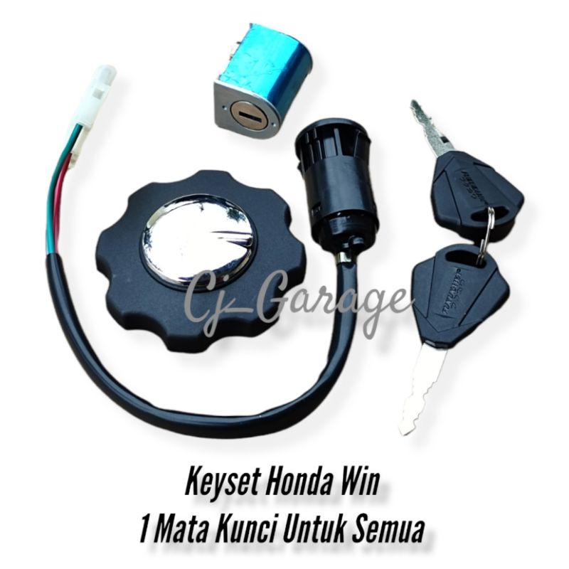 keyset honda win100 kunci kontak set honda win 100
