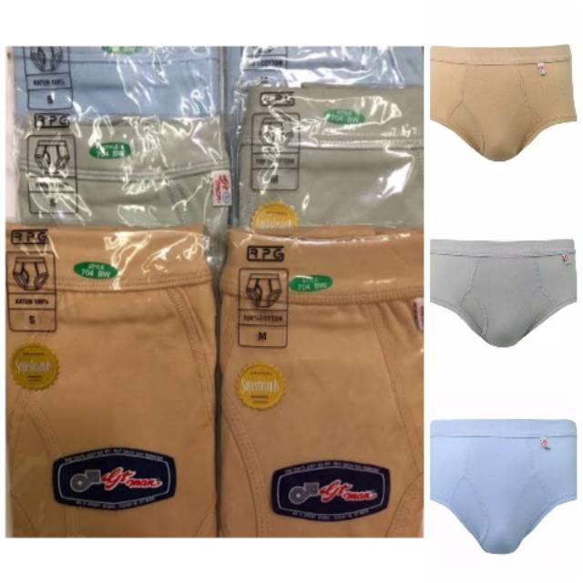 Celana dalam Gt Man | Cd pria dewasa 704 BW | non boxer sexy  M L XL