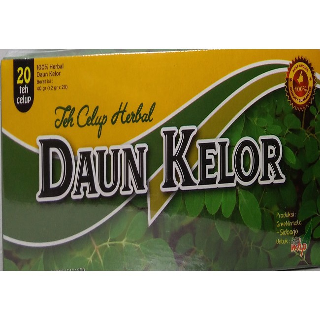 

Teh Celup Herbal EXtrak Daun Kelor asli alami murni kaya manfaat menjaga keseimbangan tubuh murahLoH