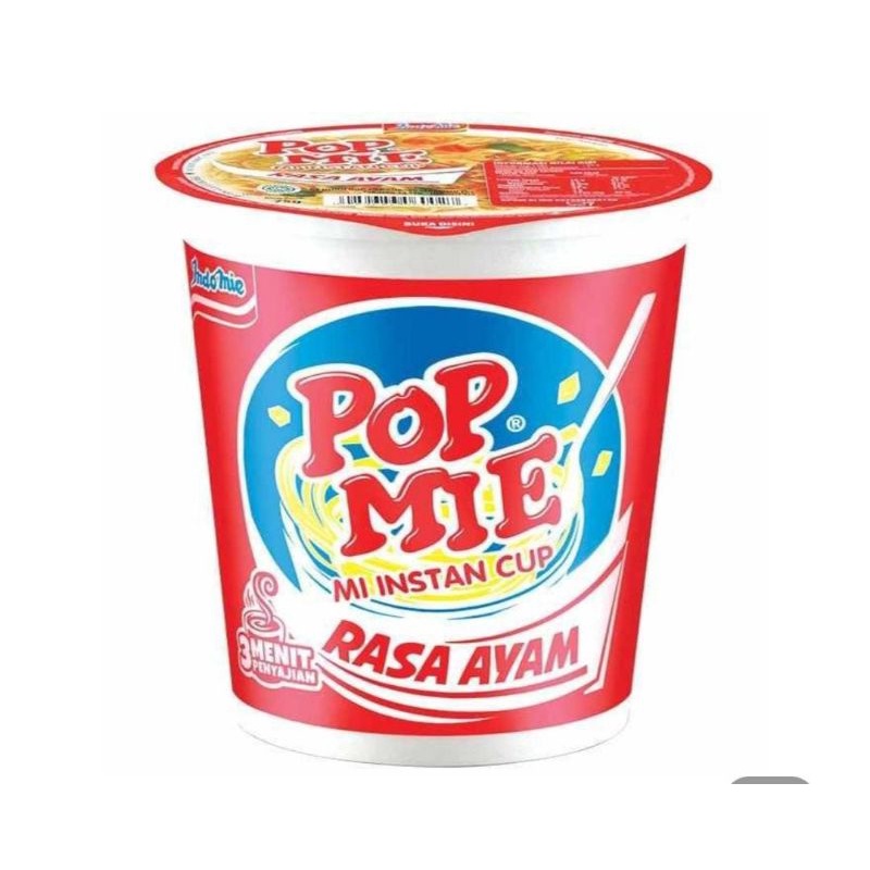 

POP MIE Mi Instan Cup Ayam