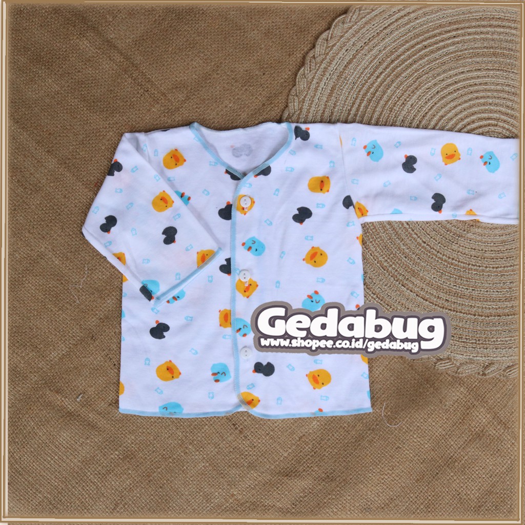 3pcs - Baju Shankusen Panjang | Baju New Born Bayi Motif Pino Piko