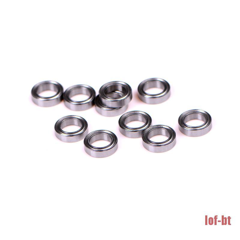 Lof-Bt 4pcs Ball Bearing Mr117Zz 7x11 X 3 7x11 X 3mm Bahan Metal Mr117Z