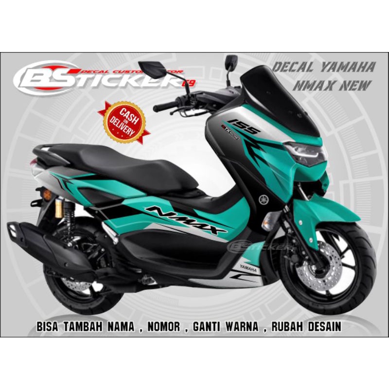 DECAL STIKER NMAX DECAL NMAX 2020 2021 2022 MODIFIKASI VARIASI AKSESORIS MOTOR NMAX