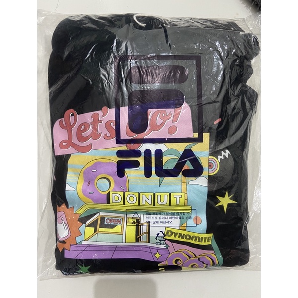 [READY] HOODIE FILA DYNAMITE BTS (TAEHYUNG VERSION)