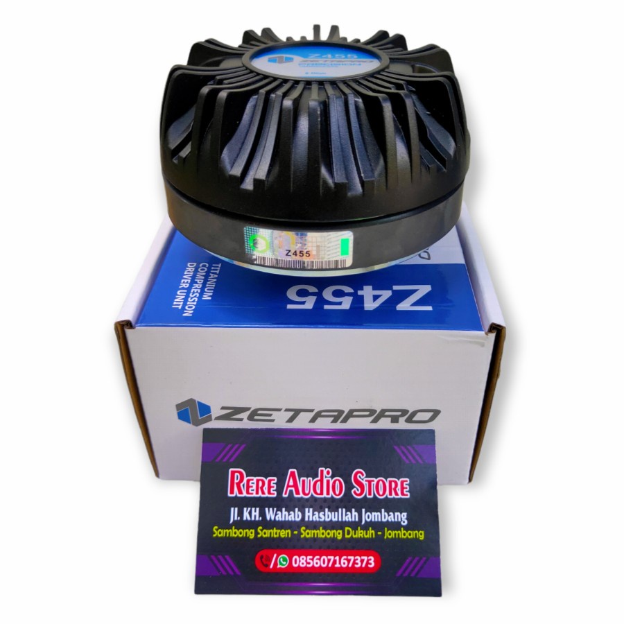 Tweeter ZETAPRO Z455 Driver Horn Twiter Drat Original ZETA Pro