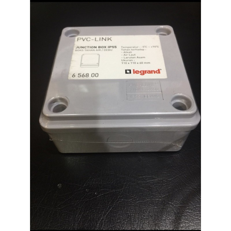 Junction Box legrand 110 x 110 x 60 CM IP44 Waterproof