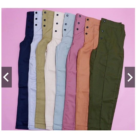 Fifi fashion Celana Ebilla New Stuff Chinos Double Button