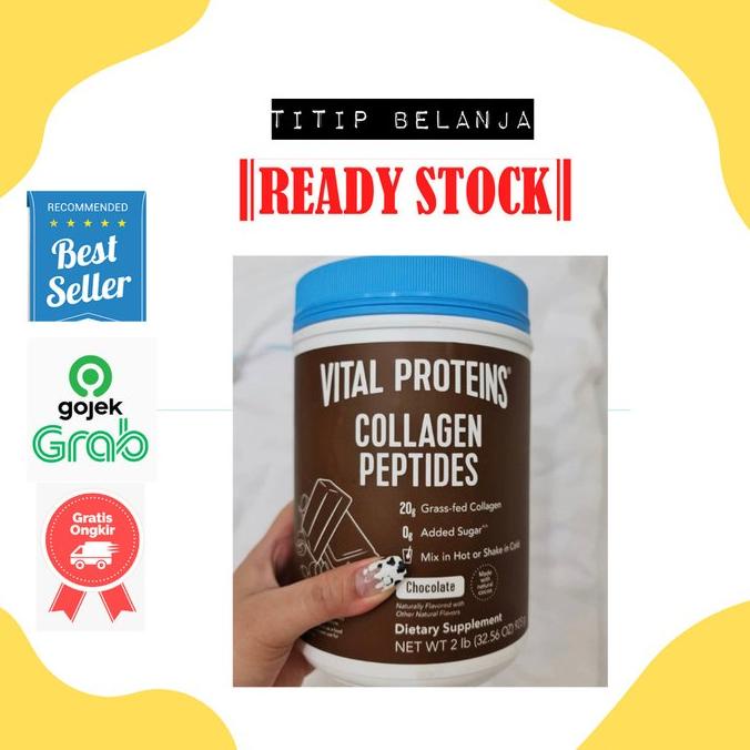 Vital Proteins Collagen Peptides Chocolate Kolagen Protein