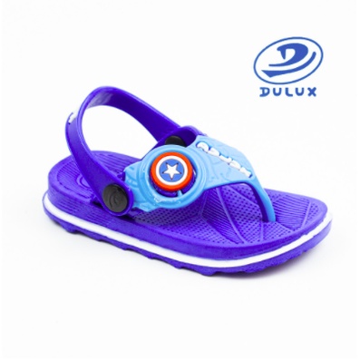 DX-293E Sandal Jepit Bayi Balita / Sandal Jepit Anak Laki Laki Karakter Captain America Merek Dulux Ukuran 20-25