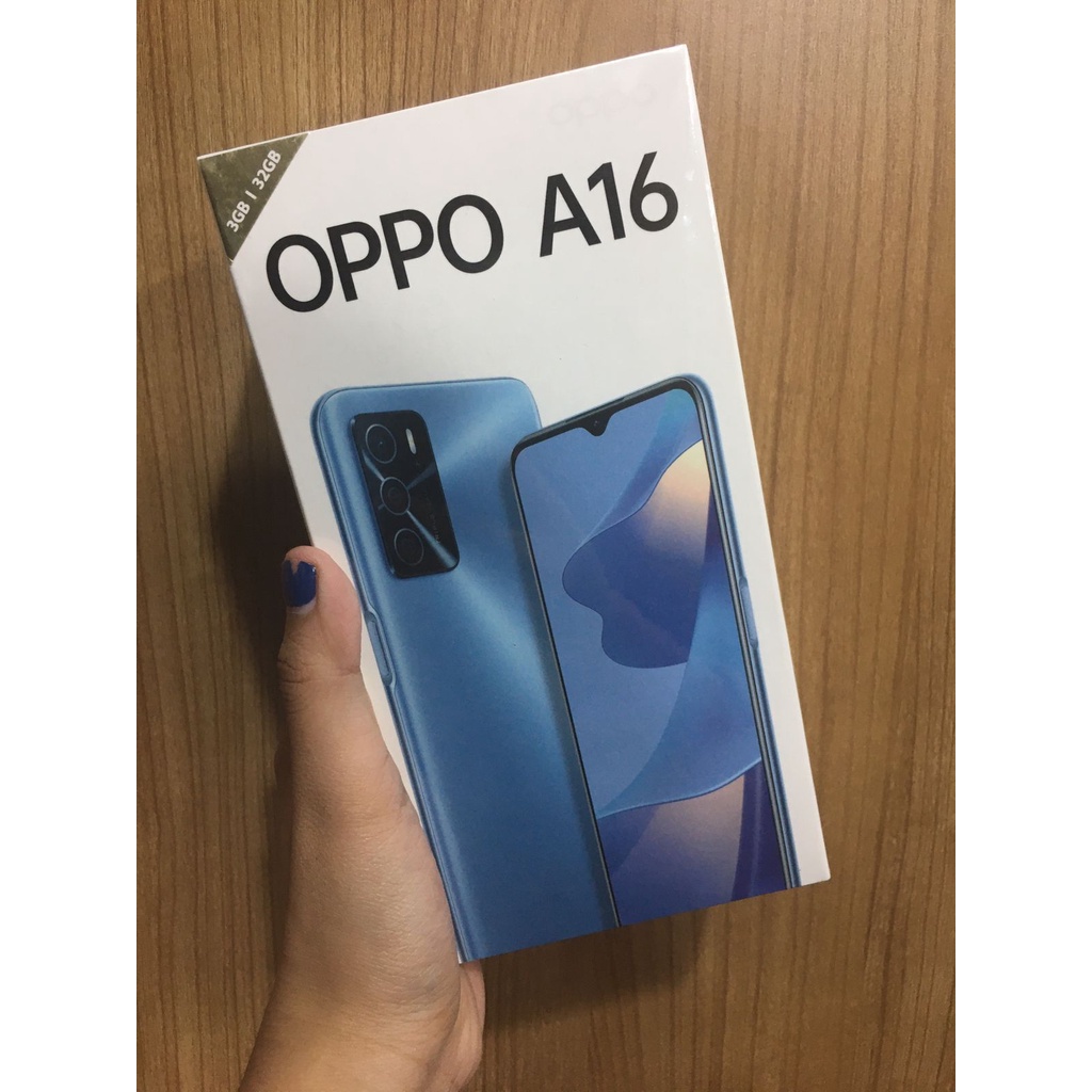 OPPO A16 RAM 4 GB - 64 GB - Garansi Resmi OPPO Indonesia