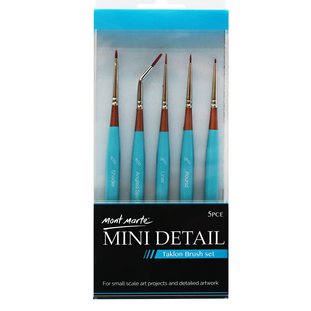 

Mont Marte Mini Detail Brush Set 5