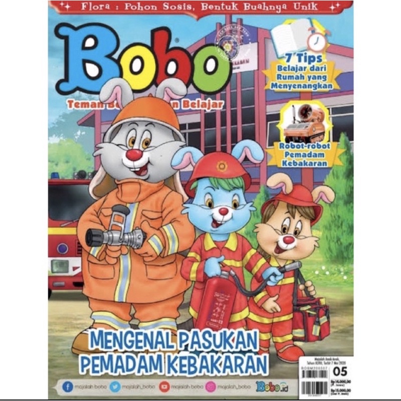 

Majalah Bobo edisi pemadam kebakaran