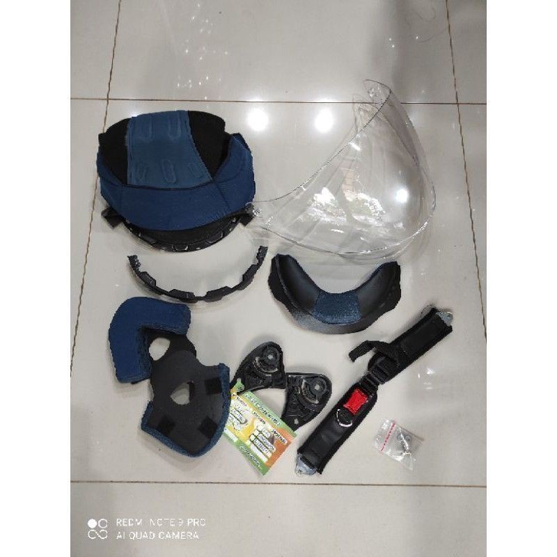 paket Busa termurah di helm ink Centro fullset  + tali helm + kaca ink Centro paket lengkep termurah