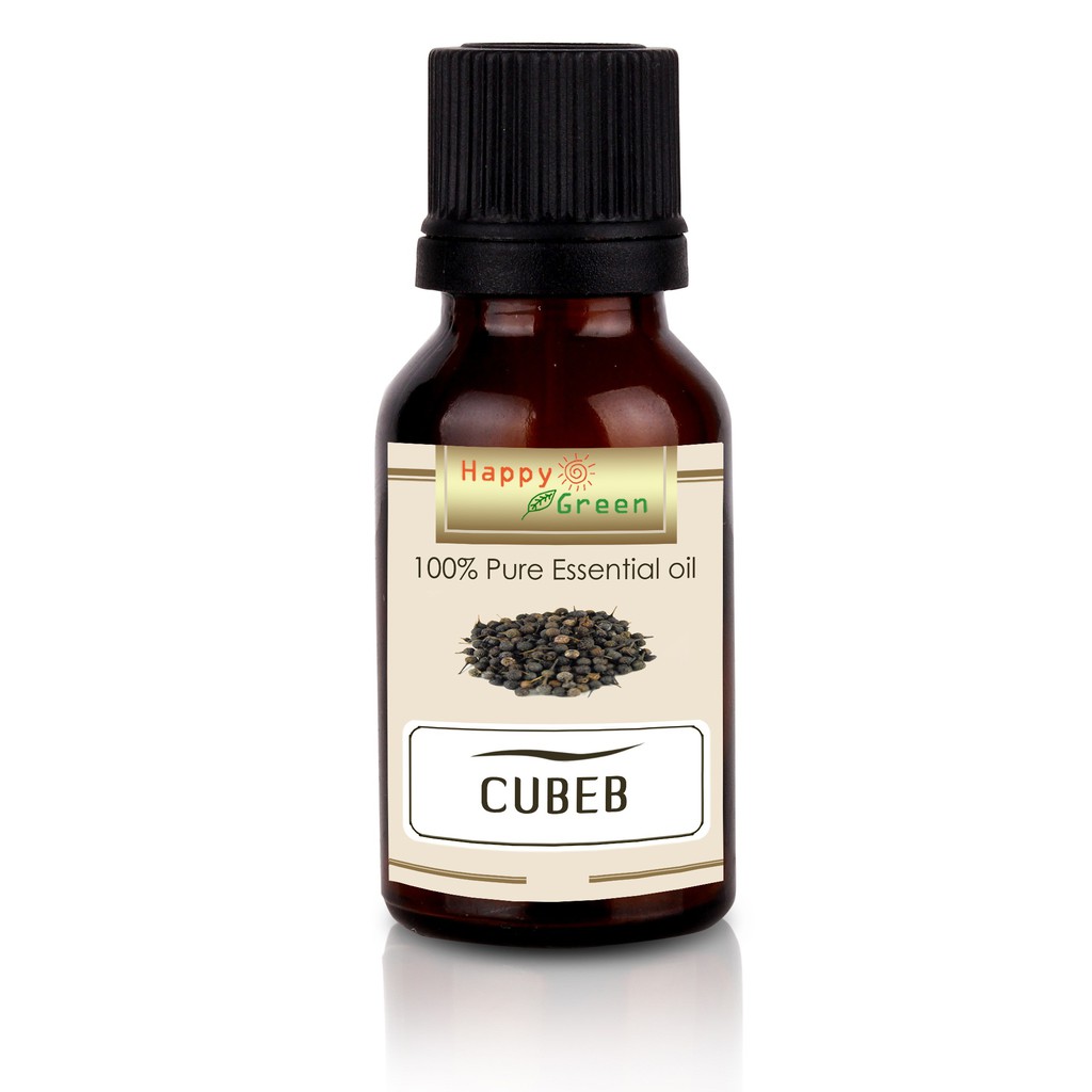 Happy Green Cubeb Essential Oil - Minyak Atsiri Kemukus Murni