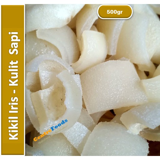 

Kikil Kulit Sapi | Tipis | Iris [ Berat 0,5Kg / 500gr ]