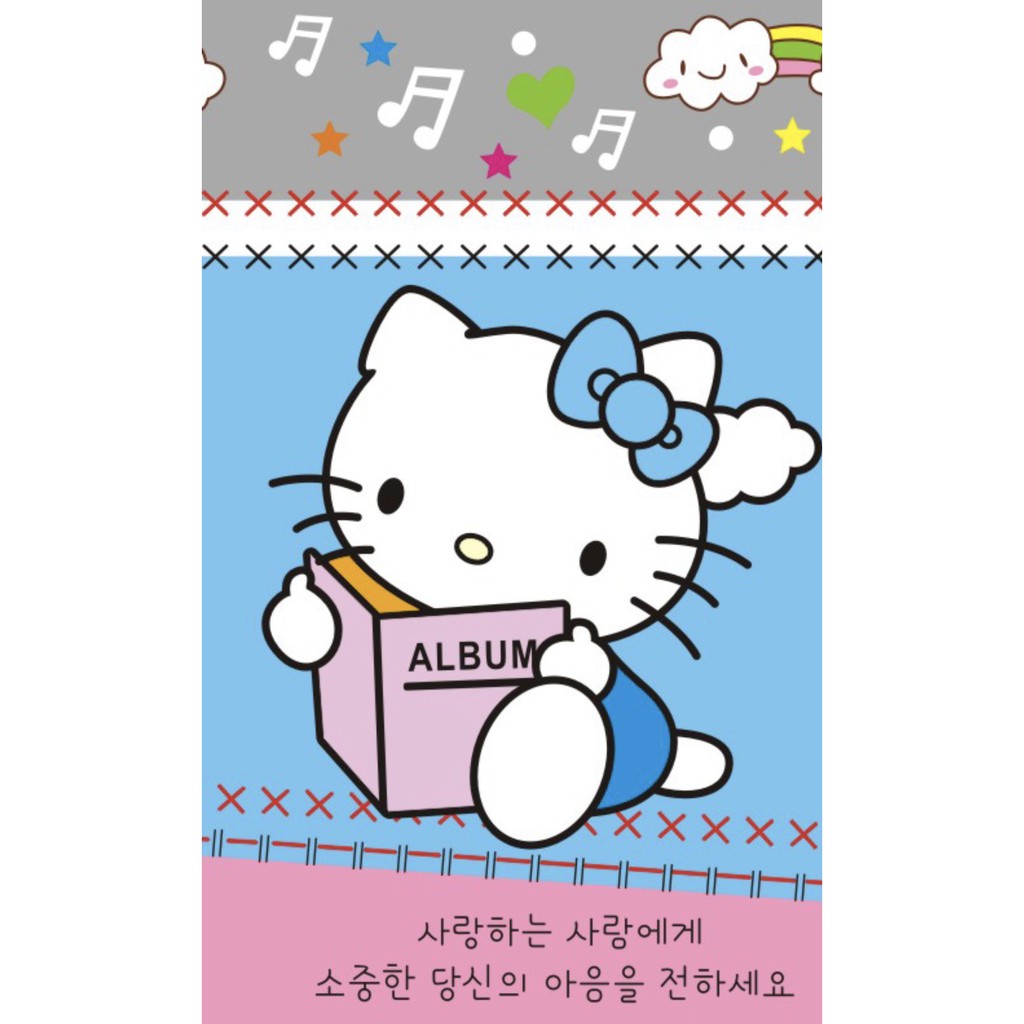 Newmond Screen Guard Stiker Pelindung Layar Teddy Bear Hello Kitty Samsung Grand 1/i9082