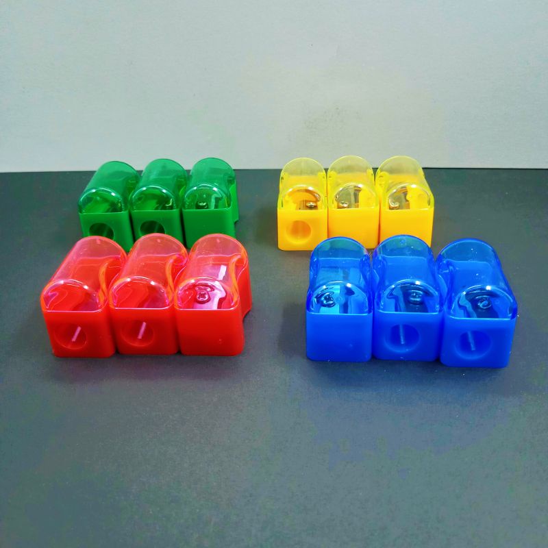 

Rautan Pensil Sharpener for Normal Pencil Serutan Kecil Roti