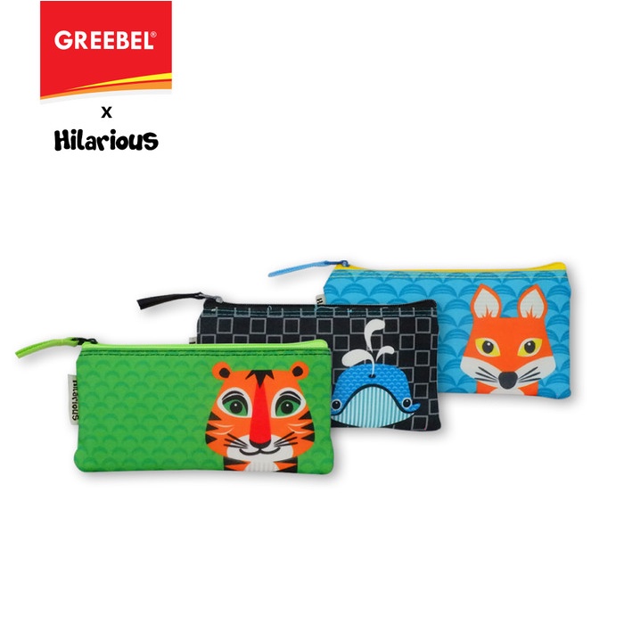 

TULIS-ALAT- GREEBEL PAKET STATIONERY PENCIL BAG / TEMPAT PENSIL SET 614 -ALAT-TULIS.