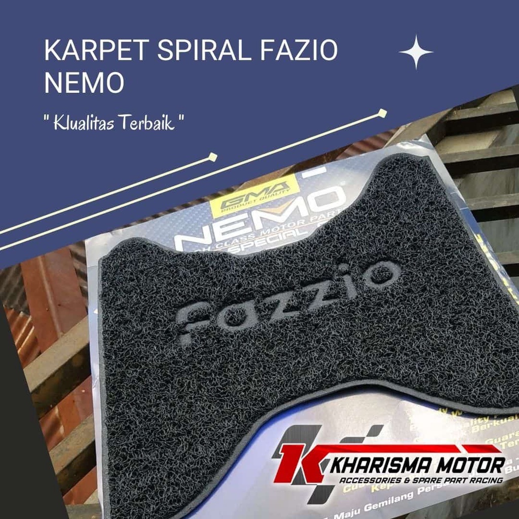 KARPET SPIRAL FAZIO NEMO