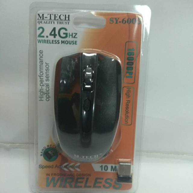 Mouse Wireless M-Tech Mouse wireless standar murah