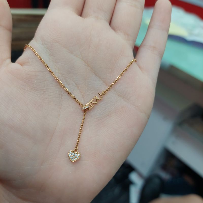 kalung  love mas 16k kk 700