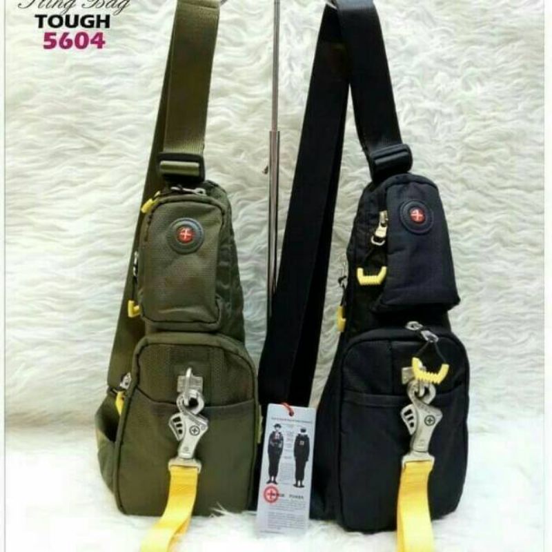 TAS SELEMPANG DADA WANITA PRIA TACTICAL ARMY MILITER GUNUNG OUTDOOR TOUGH 5604