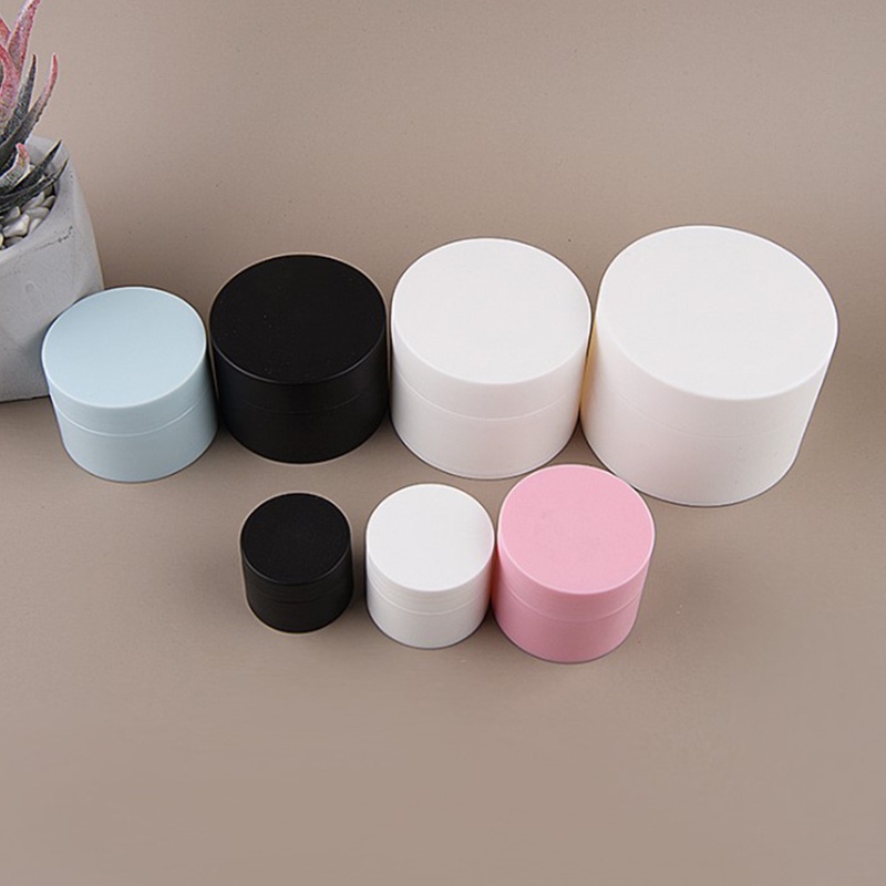 &lt; E2id &amp; &gt; Toples Kosong Bahan Plastik Pp Untuk Krim Wajah / Kosmetik