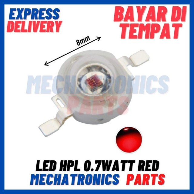 [DSP-9352] LED HPL 0.7WATT RED