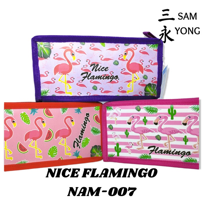 

KOTAK PENSIL AESTHETIC ANAK PEREMPUAN TEMPAT PENSIL KAIN FLAMINGO