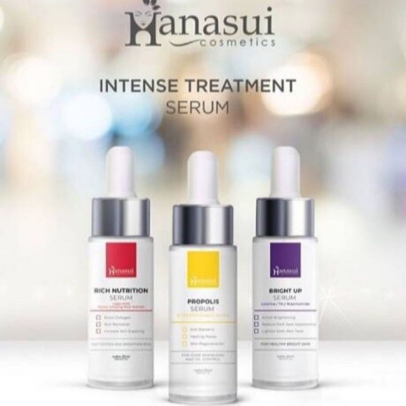 HANASUI SERUM/RICH NUTRITION/PROPOLIS/BRIGHT UP