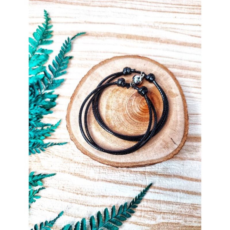 Gelang Couple Magnet Tali Korea Waterproof Tanpa Huruf | Gelang Magnet Couple