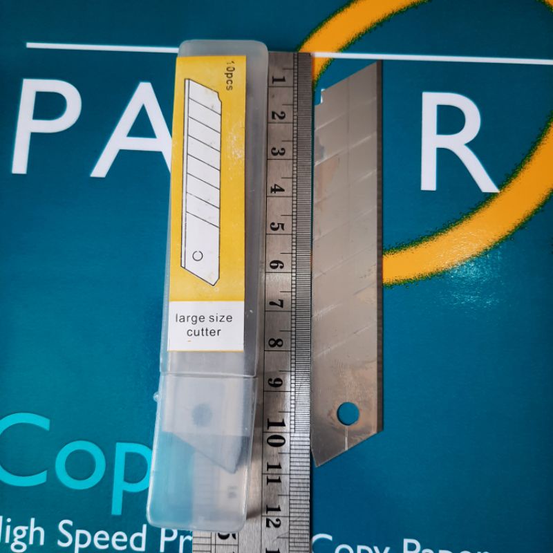 

Isi Pisau Cutter Besar 1 Pack Isi 10 Pcs