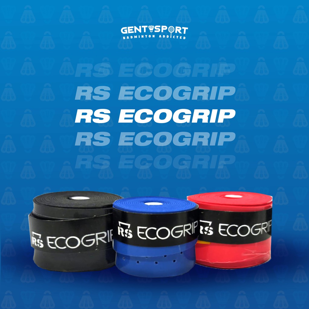 Grip Badminton Karet RS Ecogrip / Grip RS Eco Terbaru Termurah