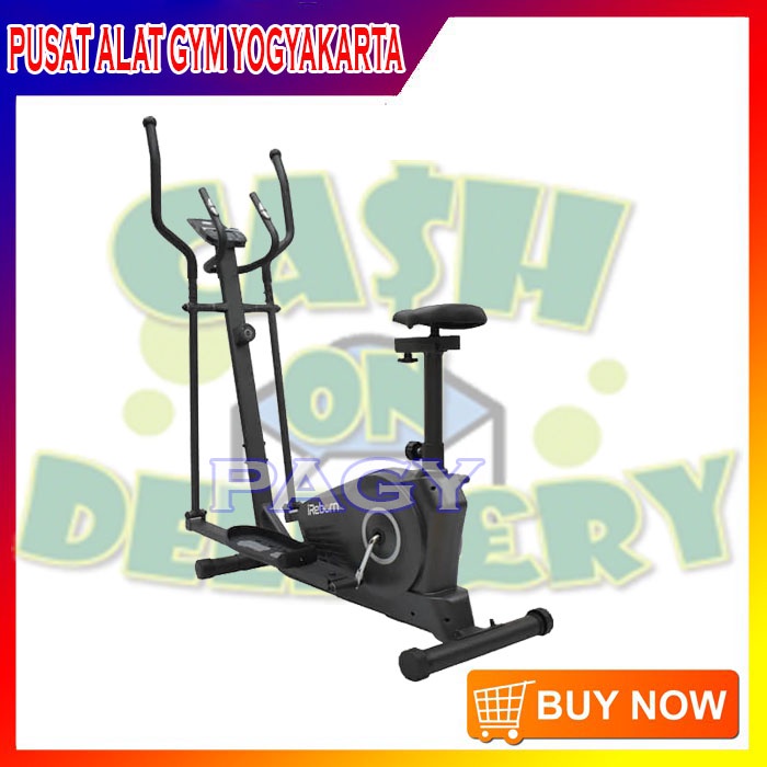 Alat Fitness Sepeda Elliptical Crosstrainer Boston Alat Olahraga Gowes Sepeda Fitness Gym Murah