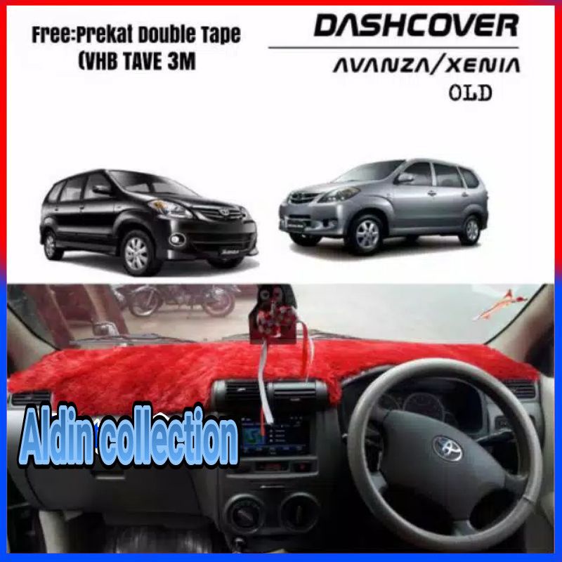 Cover Dashboard Bulu Rasfur Mobil AVANZA / FELOZ / XENIA Old Th 2004-2011