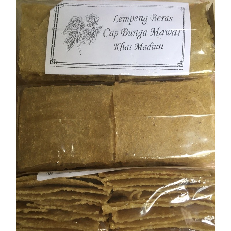 

KRUPUK LEMPENG/ PULI / GENDAR ASLI KHAS MADIUN