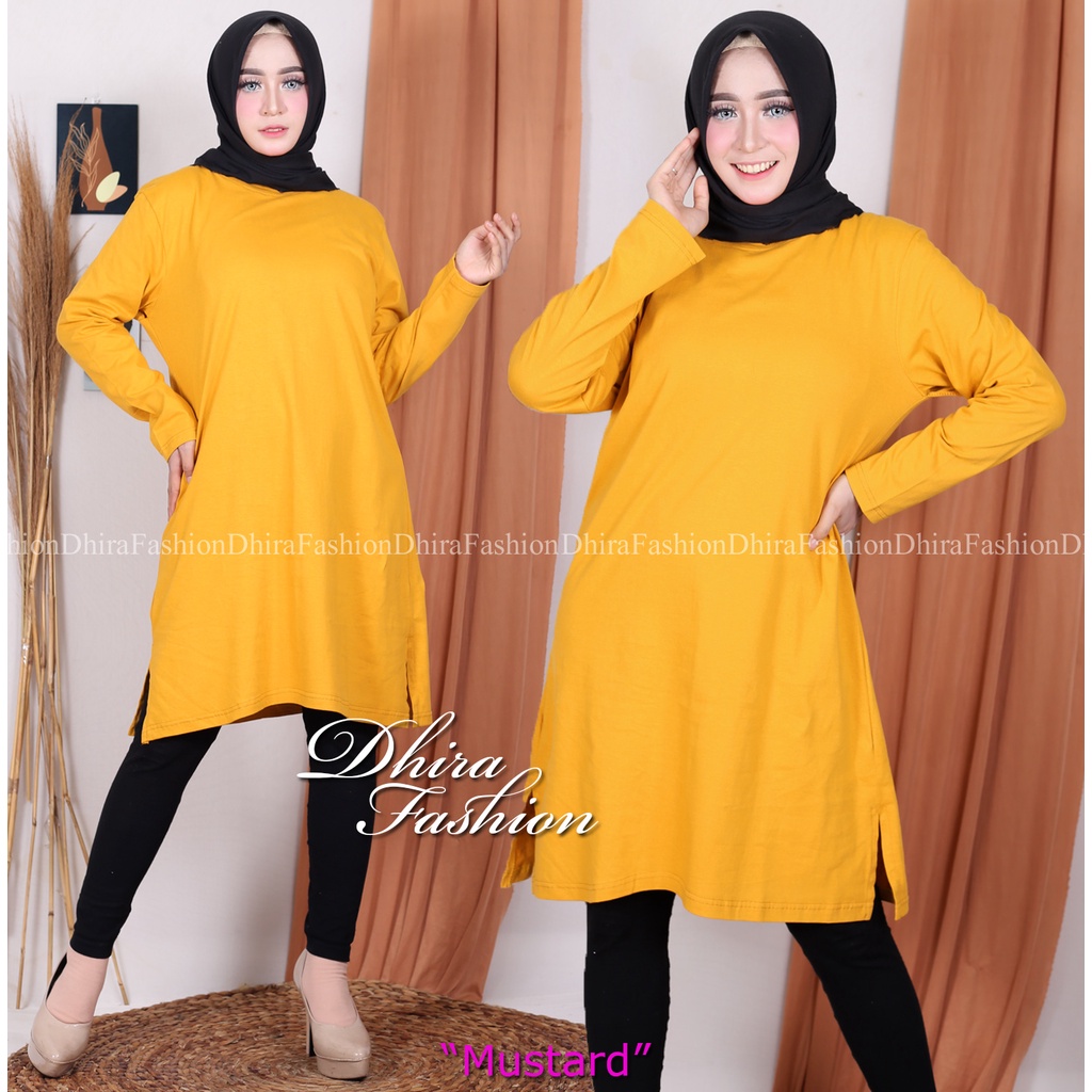 tunik wanita katun combed 24s