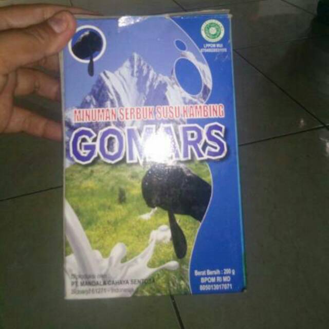 

Minuman susu kambing bubuk "GOMARS