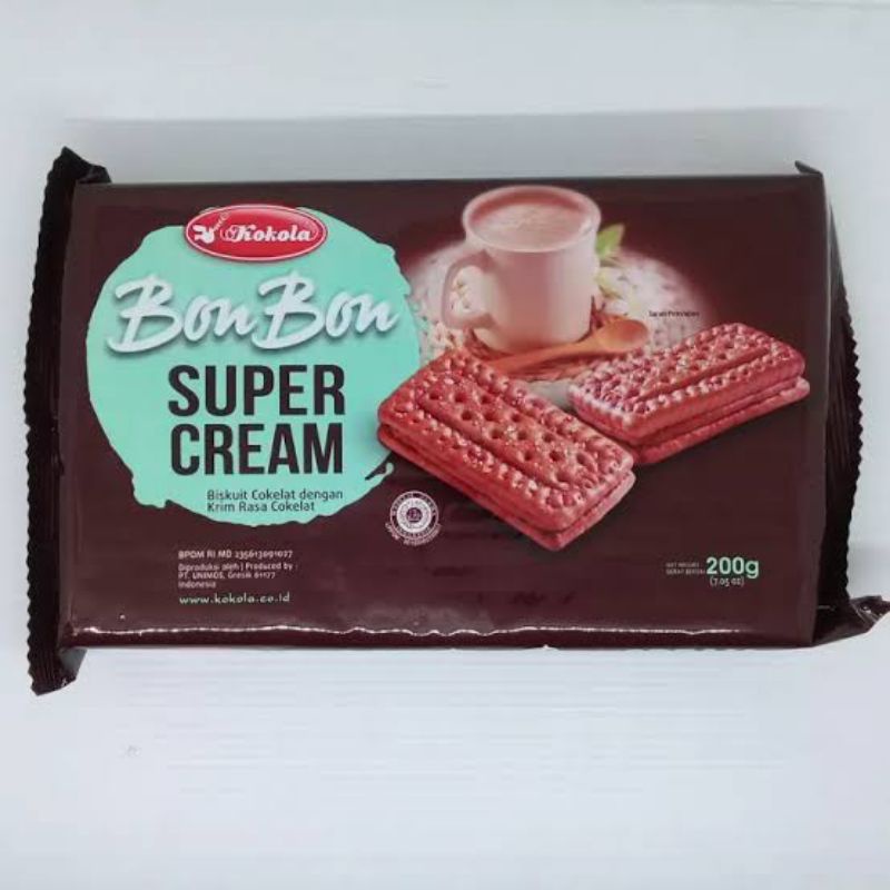 

Super cream Bonbon 200 gram nikmat