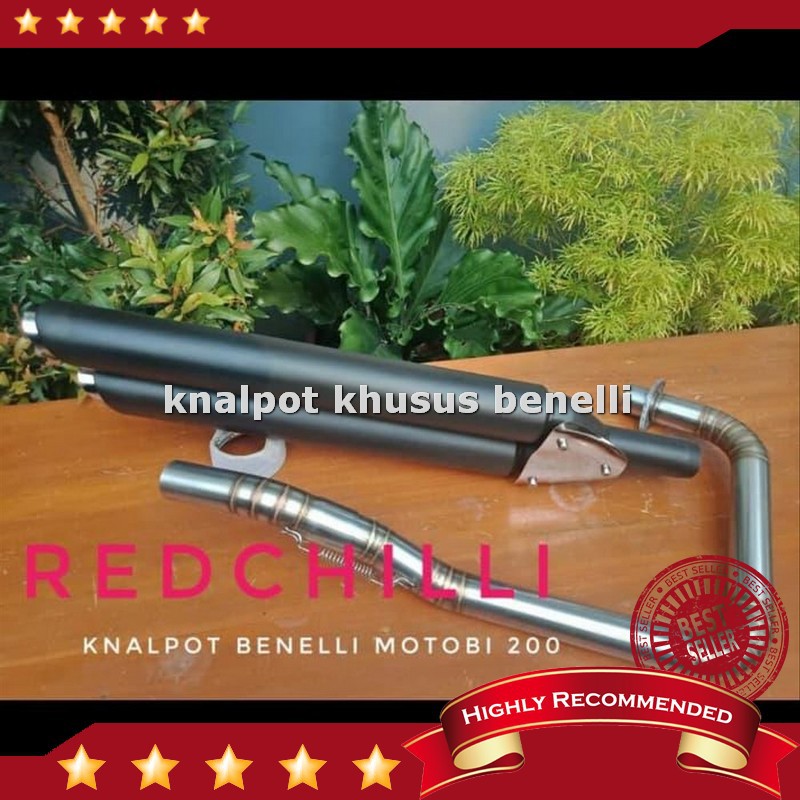 Terbaik Unik Knalpot Benelli Motobi 200 Evo  Benelli Motobi 200 full system Murah