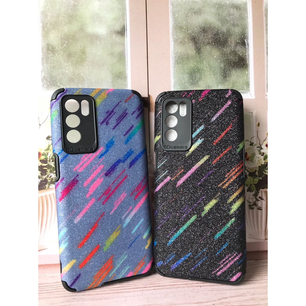 Case Hp Softcase Handphone Casing Soft Case Glitter OPPO A16