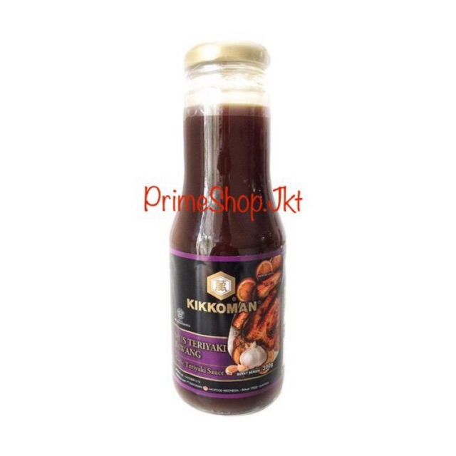 

Kikkoman Garlic Teriyaki Sauce - Saus Teriyaki Bawang HALAL 300gr