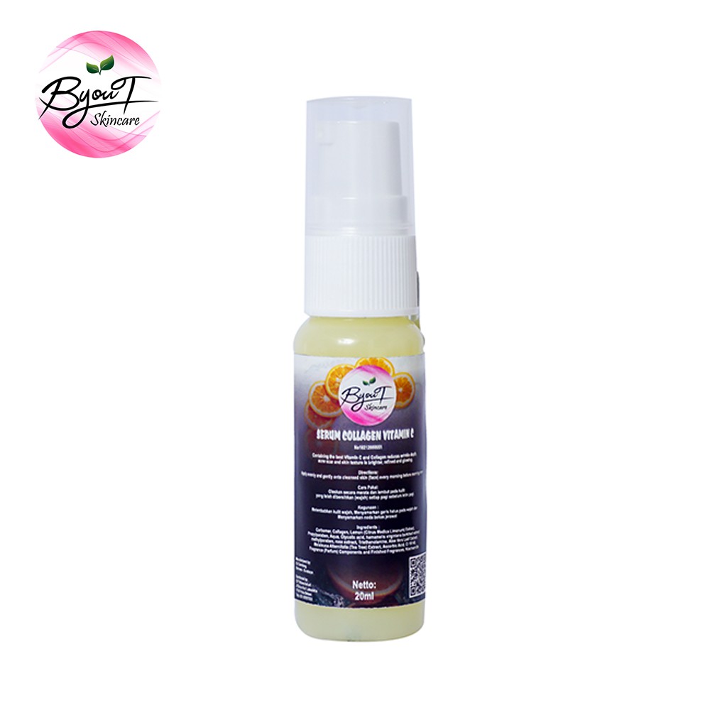 SERUM COLLAGEN VITAMIN C BPOM WAJAH GLOWING PEMUTIH KOREA ORI KRIM FARMA CREAM DOKTER SKINCARE HALAL