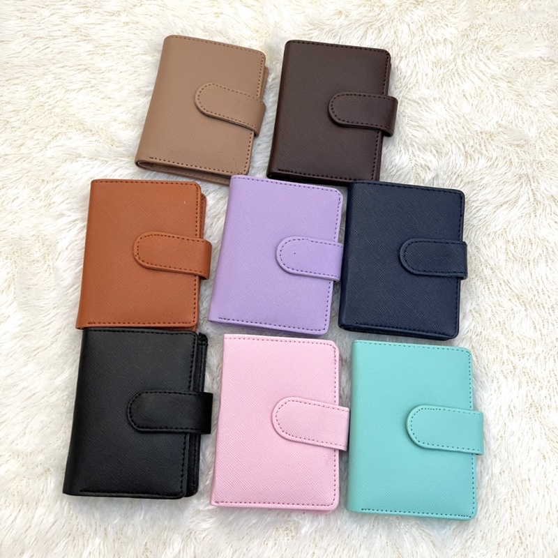 DOMPET KARTU 16 SLOT KANCING DOUBLE DAN UANG KERTAS